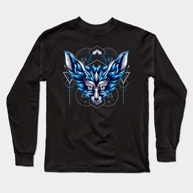 fox angry Long Sleeve T-Shirt by SHINIGAMII